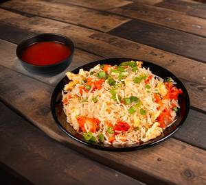 Chicken schezwan fried rice