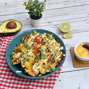 Veg Loaded Nachos