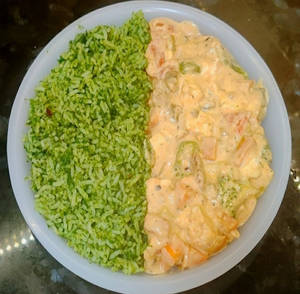 Spinach Paprika Rice Bowl