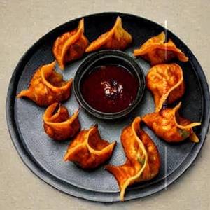 Mushroom & Cheese Tandoori Angara  Momos