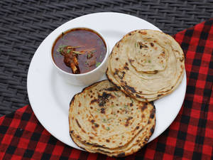 Mutton Rogan Josh + Paratha(2 Pc)