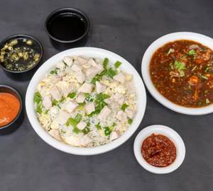 Paneer Chilli Rice Gravy