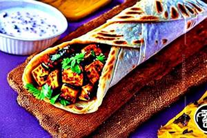Bbq Paneer Roll