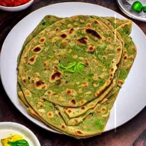 Green Peas Paratha