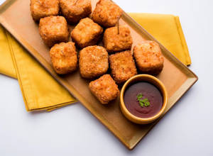 Crispy Paneer Nuggets (10 Pcs)