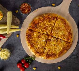 Cheese and Corn Pizza