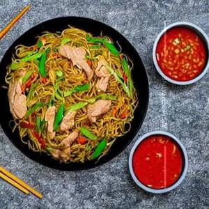 Chicken Singapore Noodles