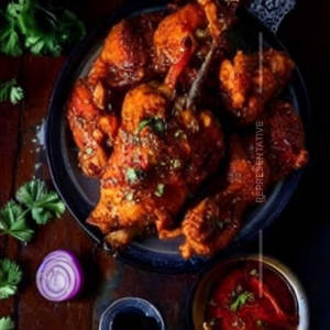 Chicken Schezwan Style