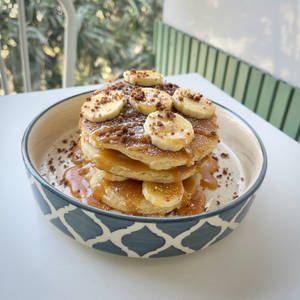 Banana Caramel Pancake