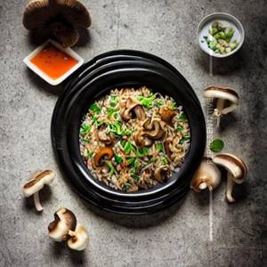 Mushroom Fried Rice