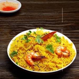 Prawns Golden Rice