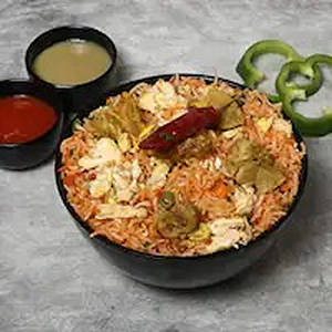 Schezwan Mixed Veg Fried Rice