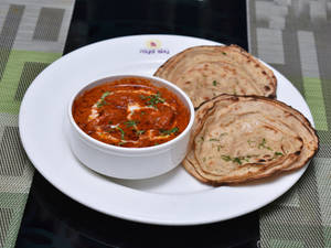 Chicken Curry(Home Style) + 2 Paratha