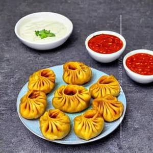Cheese & Corn Punjabi Masala Momos