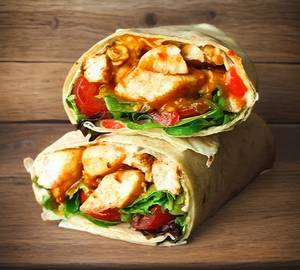 Peri peri chicken shawarma
