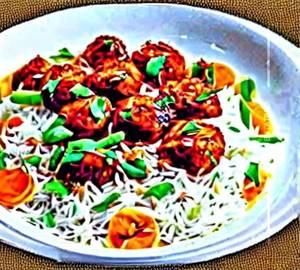 Veg Manchuria Rice