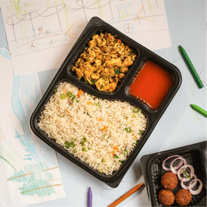 Crispy Fried Rice - Egg Combo