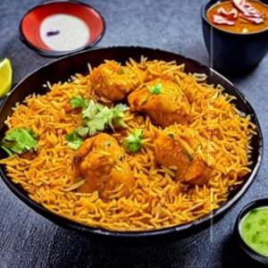 Shahi Chicken Handi Rice