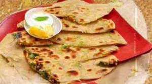 Chicken Cheese Paratha