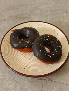 Dark Chocolate Doughnuts [1 pc]