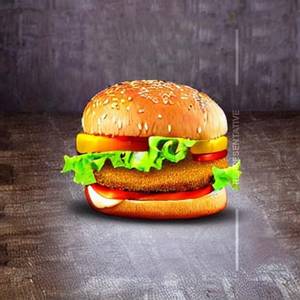 Peri Peri Veg Cheese Burger