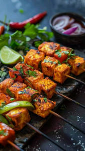 Mint Paneer Petty