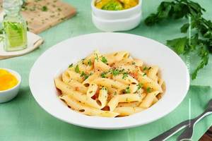 Egg Penne Pasta