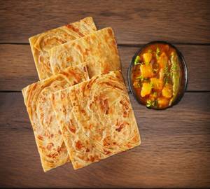 Chicken Veechu Paratha