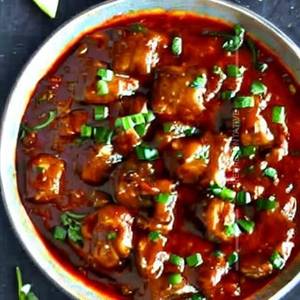 Veg Mushroom Manchurian Gravy