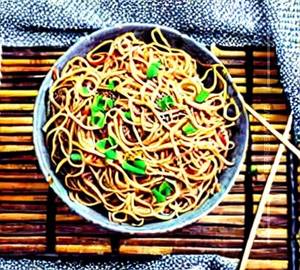 Egg Szechuan Noodles