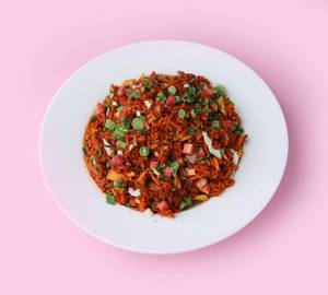 Schezwan fried rice spicy