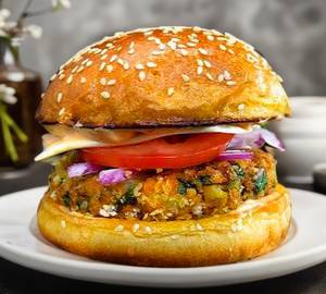 Aloo tikki burger