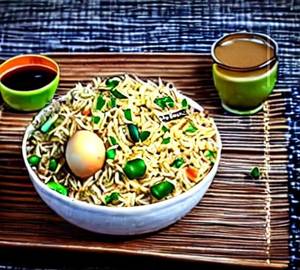 Egg Singapore Rice