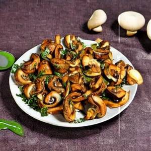 Mushroom Schezwan Dry