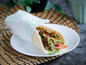 Falafel Fiesta Wrap