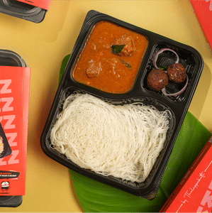 Idiyappam - Mutton Combo
