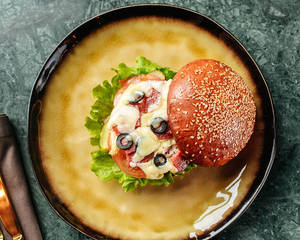 Peri Peri Paneer Burger