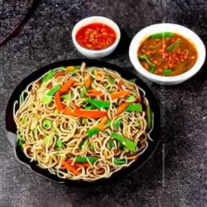 Veg Hakka Noodles