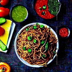 Veg Schezwan Fried Noodles