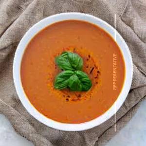Cream of tomato soup