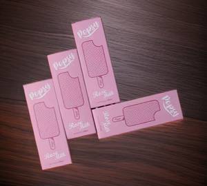 Rose milk Popsicle 