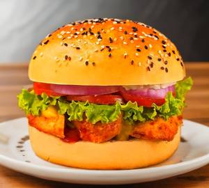 Paneer cheese burger