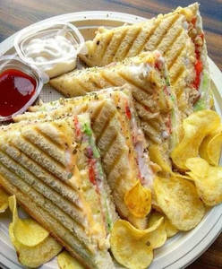 Veg Cheese Grilled Sandwich