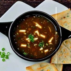 Burnt Garlic Soup