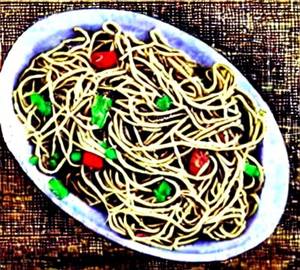 Double Egg Chicken Noodles