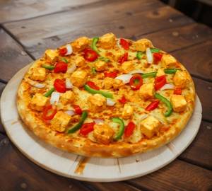 Paneer cheese pizza