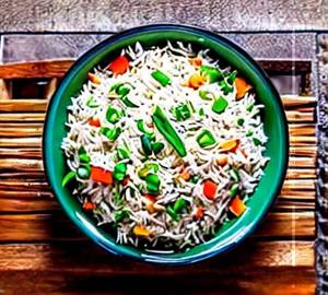 Chilly Garlic Veg Fried Rice