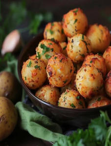 Garlic Potato Bite