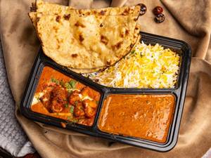 Chicken Tikka masala with Dal makhani meal