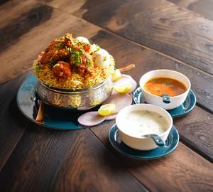 Hyderabadi Chicken Dum Biryani